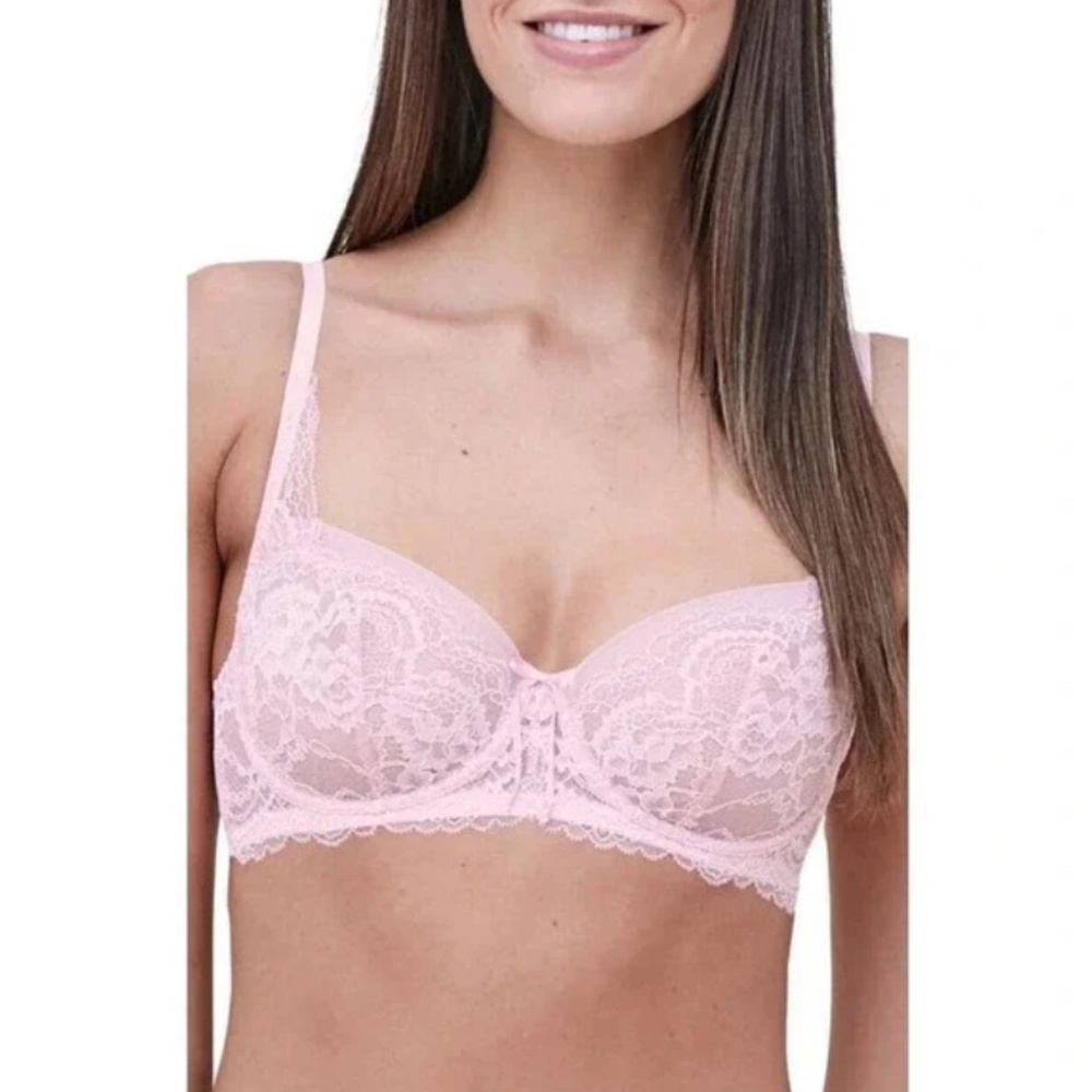 NWT Skarlett Blue Women's Chiffon Minx Balconette Bra Size 36DDD